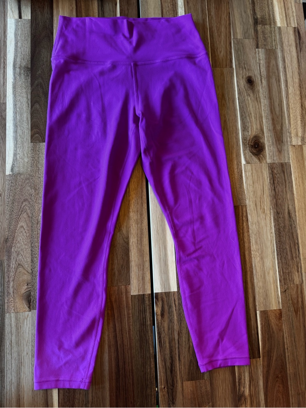 💜 ATHLETA TRANSCEND 7/8 LEGGINGS – VIBRANT PURPLE – SIZE MEDIUM